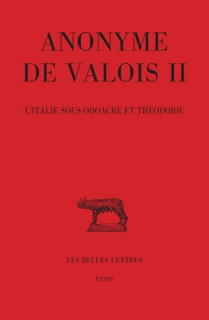 Anonyme de Valois II : l'Italie sous Odoacre et Théodoric