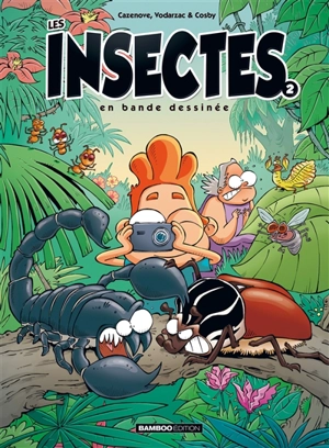 Les insectes en bande dessinée. Vol. 2 - Christophe Cazenove