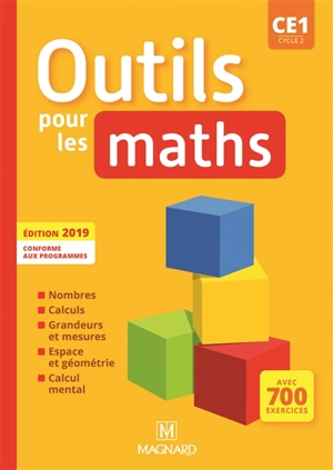 Outils pour les maths CE1, cycle 2 : conforme aux programmes - Natacha Besset