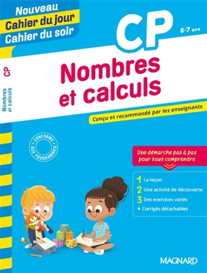 Nombres et calculs CP, 6-7 ans - Laurence Métillon