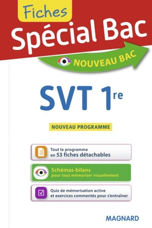 SVT 1re : nouveau programme, nouveau bac - Coraline Madec