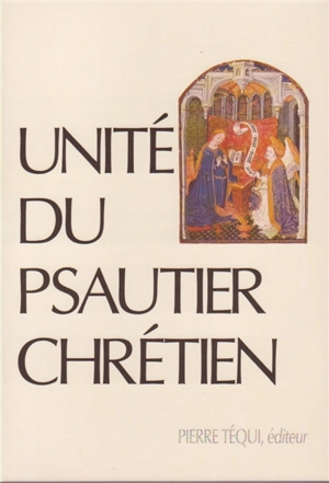 L'Unité du psautier chrétien