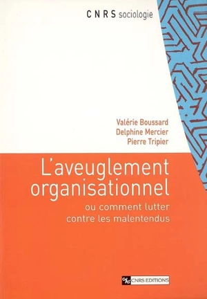 L'aveuglement organisationnel ou Comment lutter contre les malentendus - Valérie Boussard