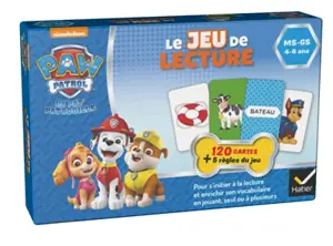 Le jeu de lecture : Paw patrol : MS-GS, 4-6 ans - Nickelodeon