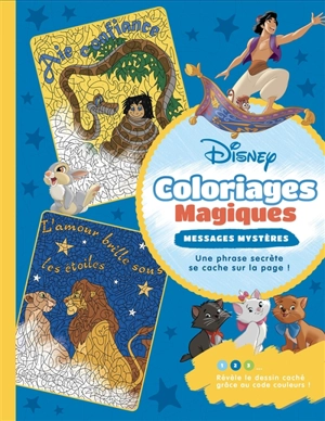 Coloriages magiques, messages mystères - Walt Disney company