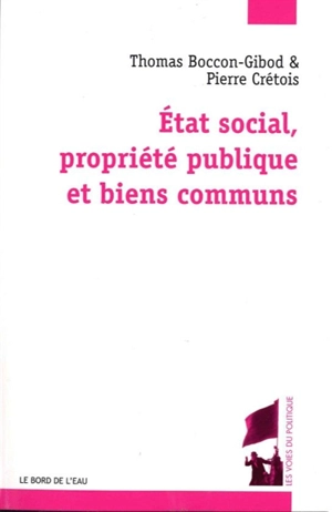 Etat social, propriété publique et biens communs