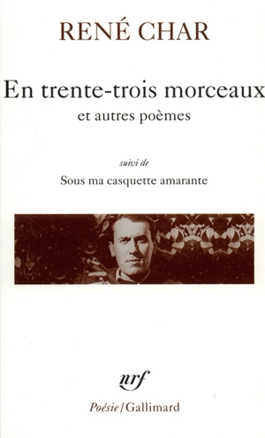 En trente-trois morceaux - René Char