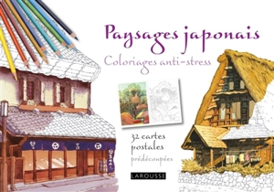 Paysages japonais : 32 cartes postales prédécoupées - Tomohisa Monma